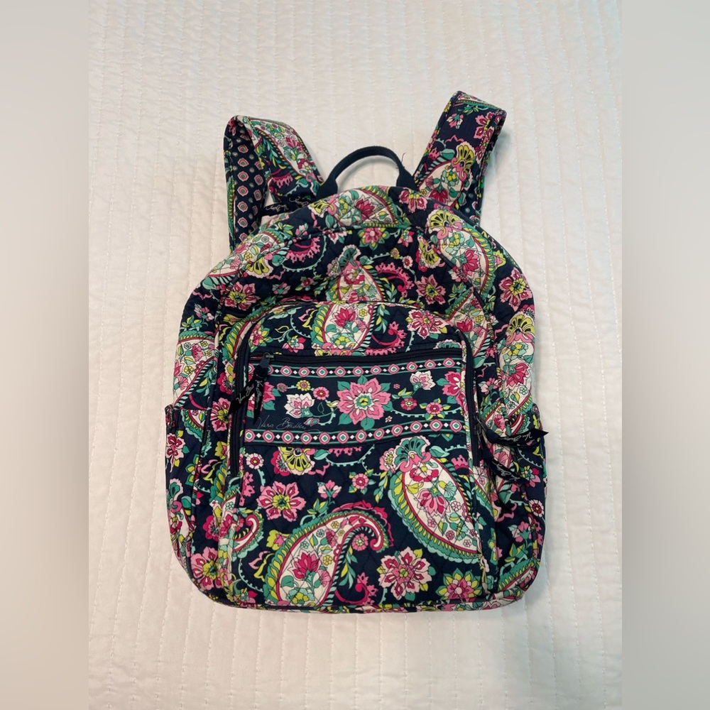Vera Bradley Petal Paisley Campus Backpack